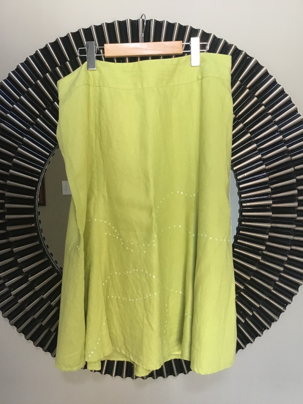 Sandwich 100% Linen Skirt